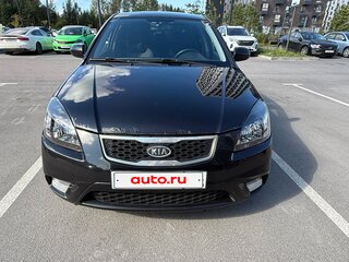 2009 Kia Rio II Рестайлинг, чёрный, 570000 рублей, вид 1