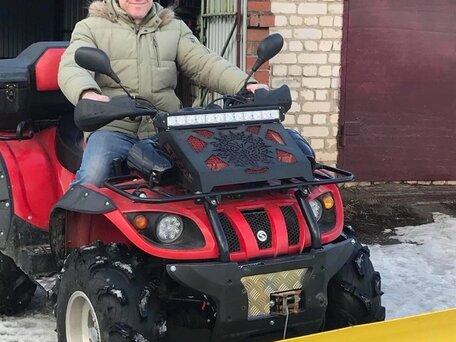 2014 Stels ATV-500, красный, 550000 рублей, вид 4