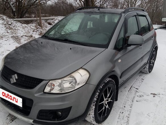 2010 Suzuki SX4 I (Classic) Рестайлинг, серый, 1200000 рублей - вид 1