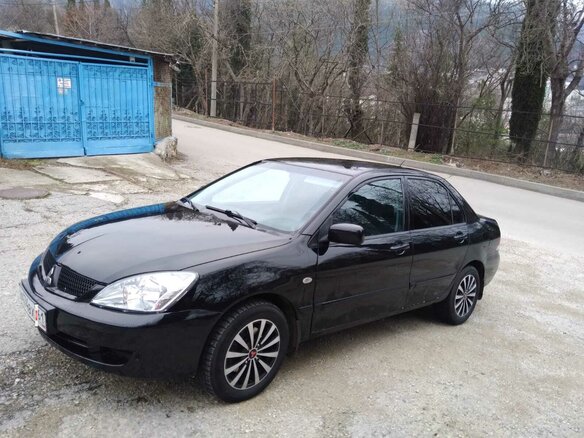 2007 Mitsubishi Lancer IX Рестайлинг, чёрный, 530000 рублей