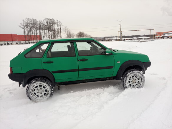 2000 Lada (ВАЗ) 2109, зелёный - вид 30