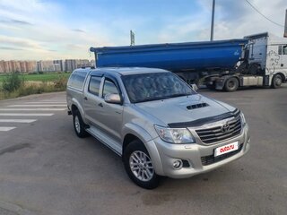 2013 Toyota Hilux VII Рестайлинг, серебристый, 2037000 рублей, вид 4