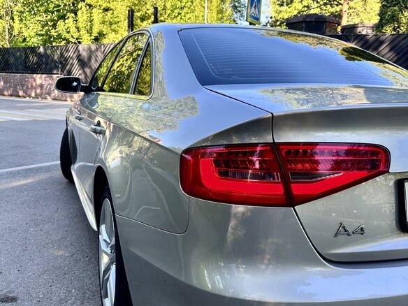 2013 Audi A4 IV (B8) Рестайлинг, серый, 1300000 рублей - вид 10