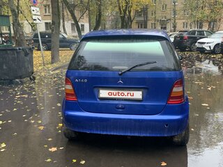 2000 Mercedes-Benz A-Класс 140 I (W168), синий, 330000 рублей, вид 2
