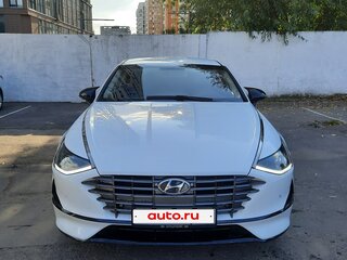 2020 Hyundai Sonata VIII (DN8), белый, 1580000 рублей, вид 3