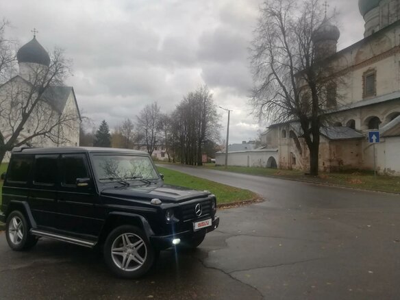 1995 Mercedes-Benz G-Класс 320 II (W463), синий - вид 2