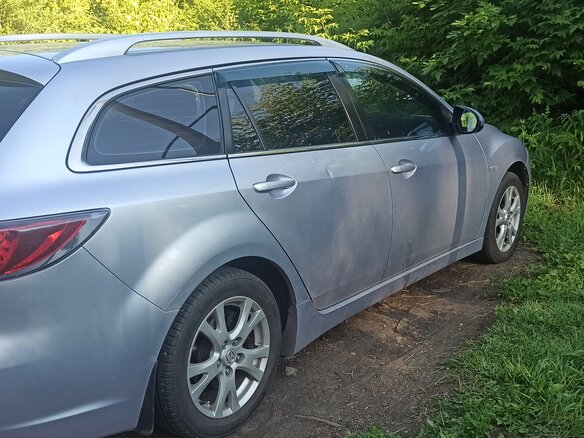 2008 Mazda 6 II (GH), фиолетовый, 890000 рублей - вид 9