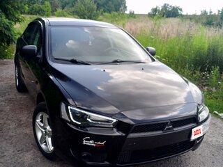 2008 Mitsubishi Lancer X, чёрный, 560000 рублей, вид 2