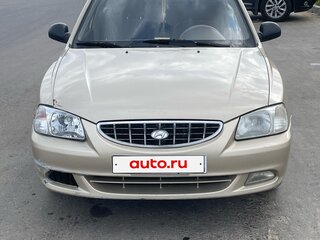 2006 Hyundai Accent ТагАЗ II, бежевый, 360000 рублей, вид 1