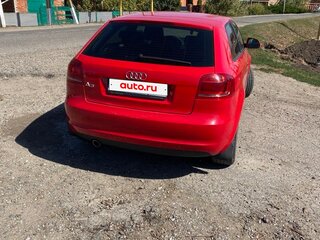 2008 Audi A3 II (8P) Рестайлинг 1, красный, 735000 рублей, вид 4