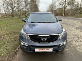 2015 Kia Sportage III Рестайлинг, синий, 1390000 рублей, вид 2