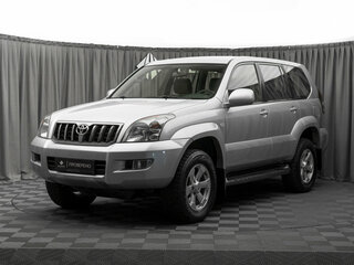 2008 Toyota Land Cruiser Prado 4-speed 120 Series Рестайлинг, серебристый, 1990000 рублей, вид 1
