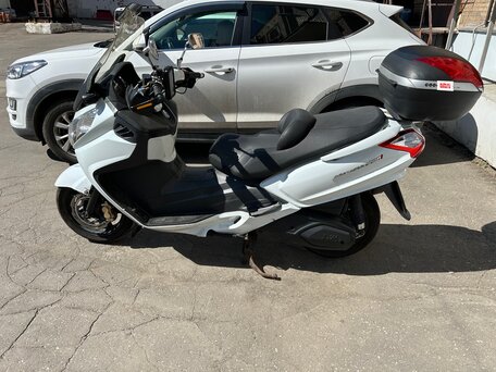 2012 Sym Maxsym 400, белый, 210000 рублей, вид 5