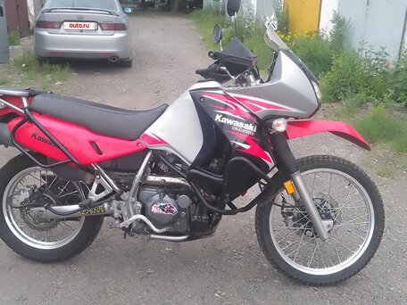 2007 Kawasaki KLR 650, серебристый, 360000 рублей, вид 4