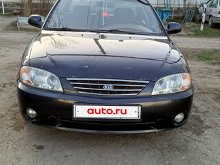 2007 Kia Spectra I Рестайлинг 2, чёрный, 450000 рублей, вид 1