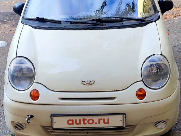 2012 Daewoo Matiz I Рестайлинг, белый, 249000 рублей