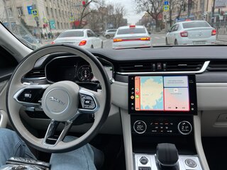 2021 Jaguar F-Pace I Рестайлинг, серый, 6000000 рублей, вид 3