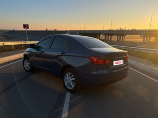 2016 Lada (ВАЗ) Vesta I, синий, 750000 рублей, вид 4