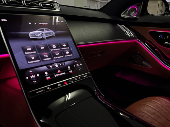 2022 Mercedes-Benz S-Класс 350 d Long 4MATIC VII (W223), чёрный, 9500000 рублей - вид 10