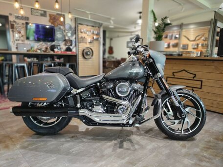 2021 Harley-Davidson Sport Glide, серебристый, 1900000 рублей, вид 4