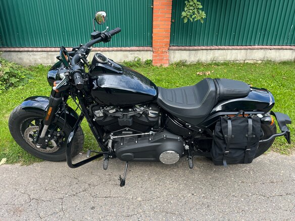 2020 Harley-Davidson Fat Bob, чёрный, 1950000 рублей - вид 5