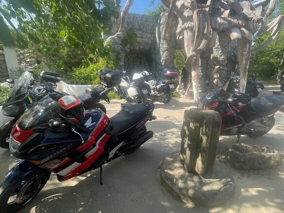 1993 Honda CBR 1000F, фиолетовый, 270000 рублей - вид 3
