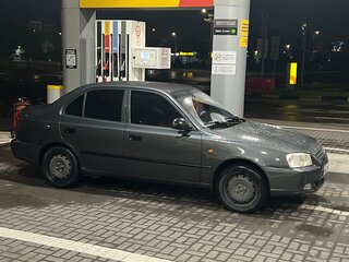 2008 Hyundai Accent ТагАЗ II, серый, 475000 рублей, вид 5