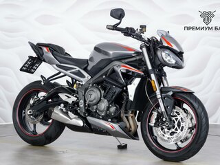 2021 Triumph Street Triple, серый, 895000 рублей, вид 5