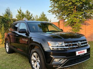 2019 Volkswagen Atlas I, чёрный, 2870000 рублей, вид 4