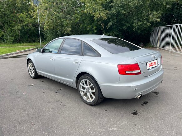 2008 Audi A6 III (C6), серебристый, 950000 рублей - вид 3