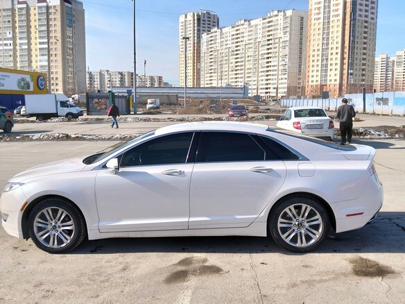 2013 Lincoln MKZ II, белый, 1600000 рублей - вид 8