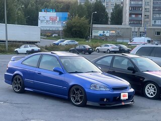 1999 Honda Civic VI Рестайлинг, синий, 1200000 рублей, вид 4
