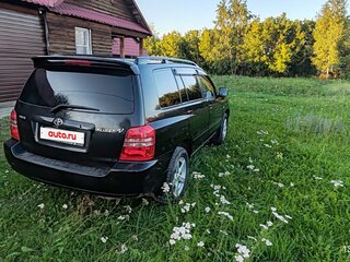 2001 Toyota Kluger I (XU20), чёрный, 1100000 рублей, вид 2