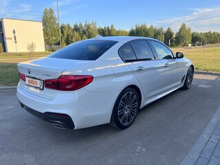 2017 BMW 5 серии 530i VII (G30/G31/G38), белый, 3396192 рублей, вид 4