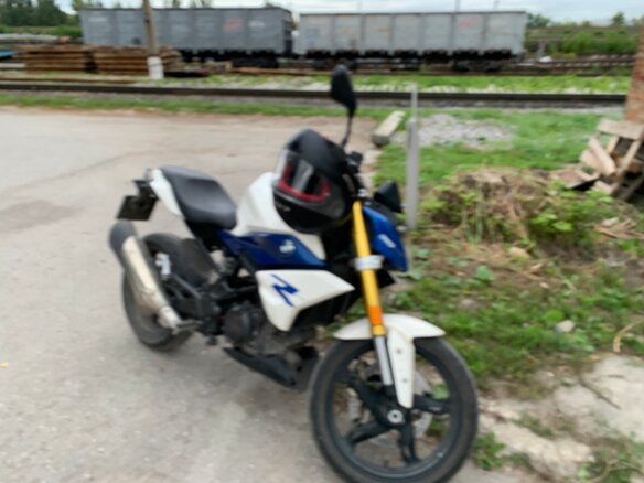2022 BMW G 310 R, белый, 400000 рублей - вид 12