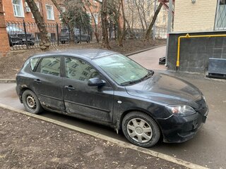 2005 Mazda 3 I (BK), чёрный, 380000 рублей, вид 2