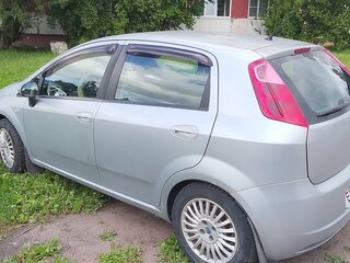 2007 Fiat Punto III Grande Punto, серебристый, 350000 рублей, вид 4