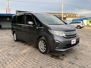 2019 Honda Stepwgn V Рестайлинг, серый, 2250000 рублей, вид 3