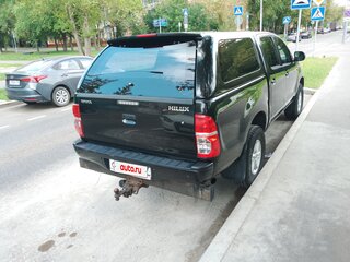 2012 Toyota Hilux VII Рестайлинг, чёрный, 1400000 рублей, вид 2