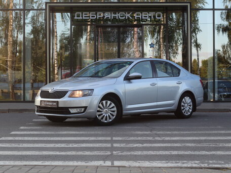 2014 Skoda Octavia III (A7), серебристый, 1220000 рублей, вид 1