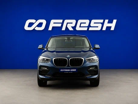 2018 BMW X4 20d II (G02), синий, 3899077 рублей, вид 3