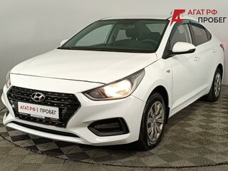 2019 Hyundai Solaris II, белый, 870000 рублей, вид 3