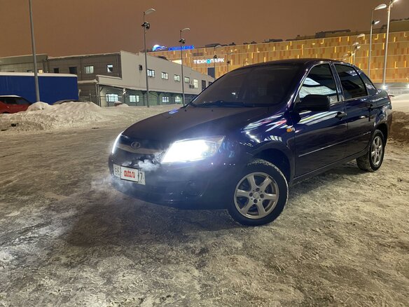2012 Lada (ВАЗ) Granta I, синий - вид 12