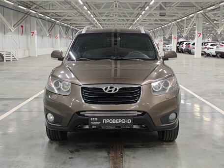 2011 Hyundai Santa Fe II Рестайлинг, коричневый, 895000 рублей, вид 2
