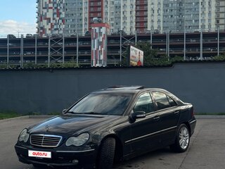 2001 Mercedes-Benz C-Класс 320 II (W203), синий, 390000 рублей, вид 3