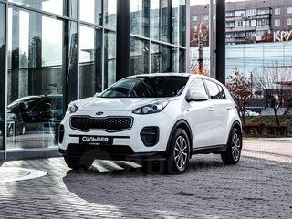 2017 Kia Sportage IV, белый, 1430000 рублей, вид 1