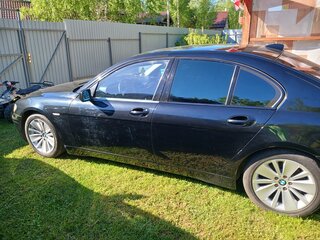 2003 BMW 7 серии Long 730Li IV (E65/E66), чёрный, 850000 рублей, вид 4