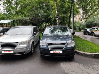 2007 Chrysler Town & Country V, синий, 1300000 рублей, вид 1