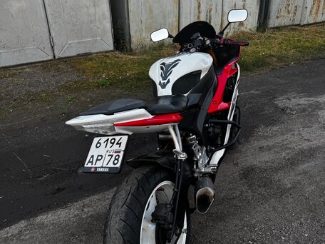 2007 Yamaha YZF-R6, белый, 720000 рублей, вид 5