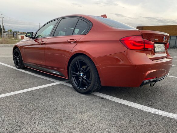 2018 BMW 3 серии 320i xDrive VI (F3x) Рестайлинг, оранжевый, 2950000 рублей - вид 11